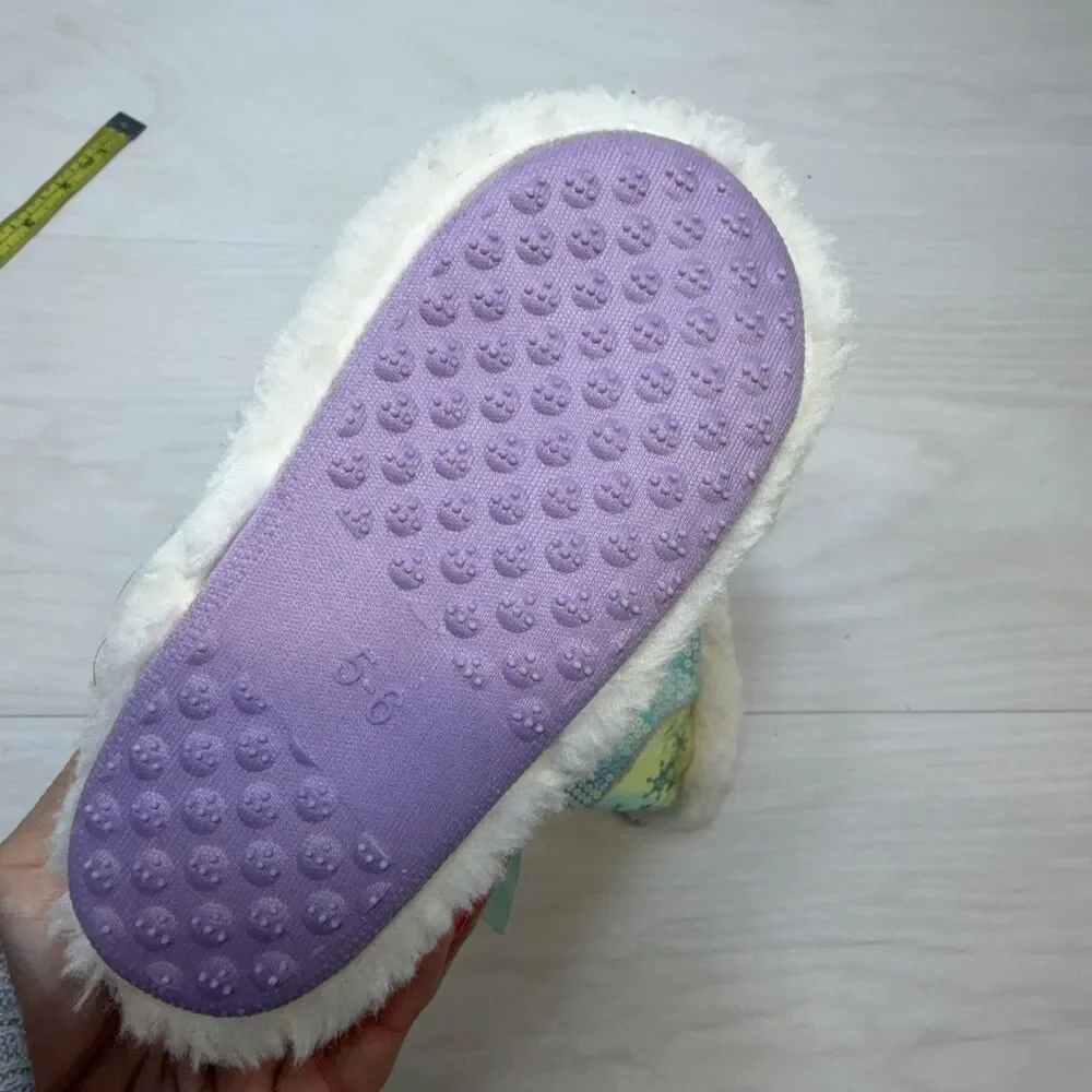 Frozen Toddler Girls Slipper Bootie Size: 5/6 New with Tags w/Free shipping NWT‎